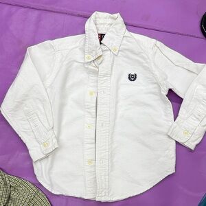 Chaps White Button Down